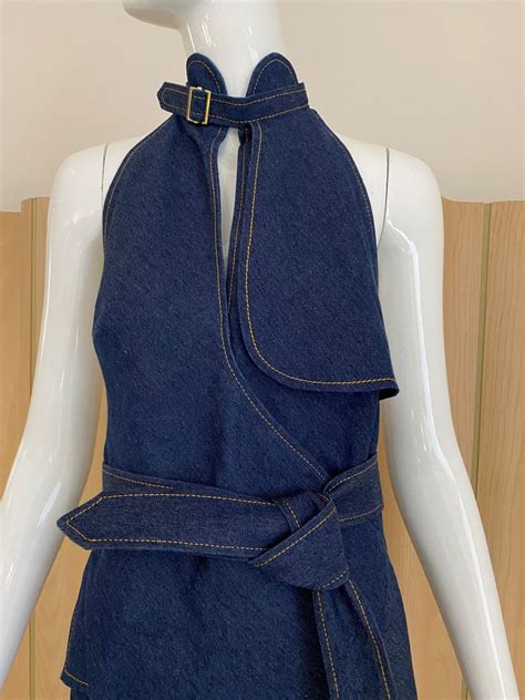 christian dior denim dress.